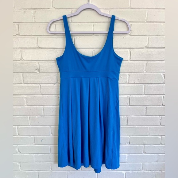 Susana Monaco Beautiful Blue Pleated Mini Sundress, SZ Small EUC - Picture 4 of 4